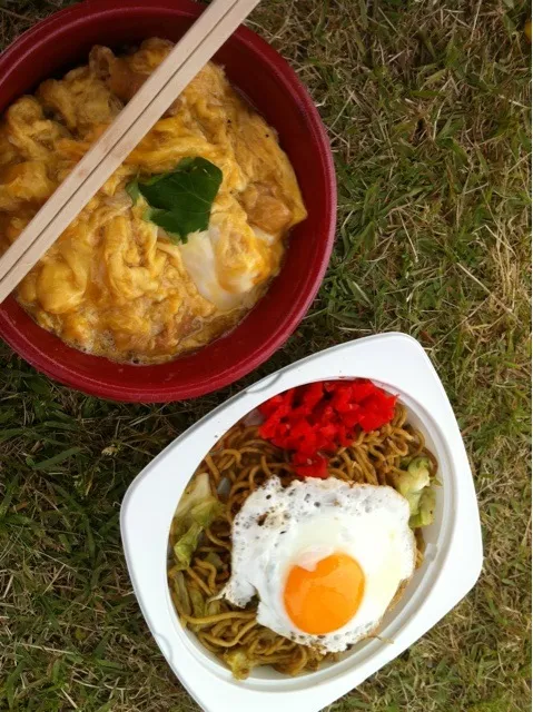 まんぱく 比内地鶏の親子丼と横手焼きそば|あずささん