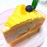 マンゴーのケーキ|ちー、さん