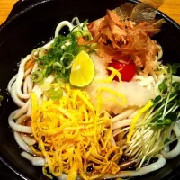 冷やしおろしうどん|ちー、さん