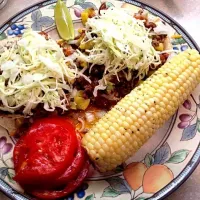 Chipotle Beef Tostada|Fran Hyattさん