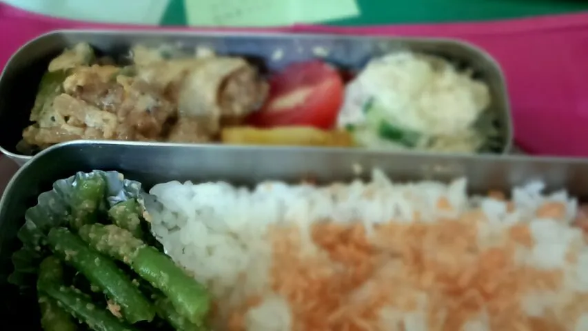 Snapdishの料理写真:今日のお弁当@ニセコ新鮮野菜使いました♪|かおりんさん