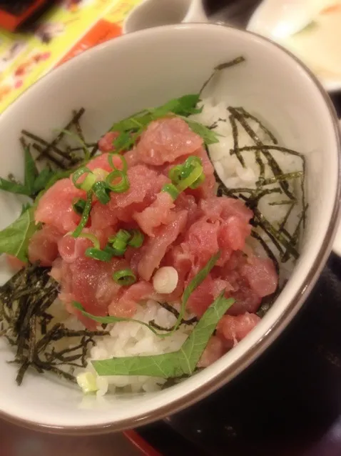 まぐろたたき丼|きよさん