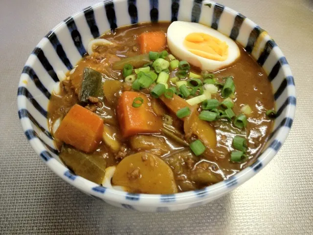 残りカレーでカレーうどん|korikoriさん