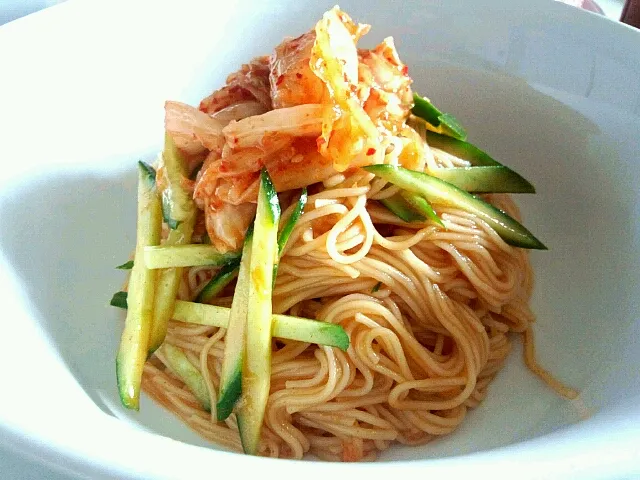 Snapdishの料理写真:ビビンそー麺|めぐみさん