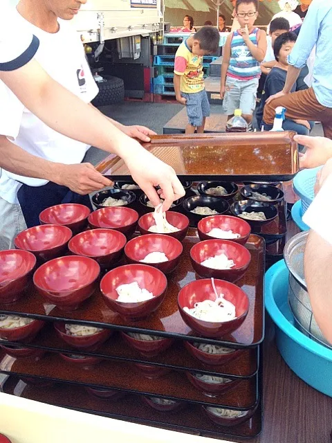 これから大好きな稲庭うどん、早食い大会に挑戦します！ドキドキ(((o(*ﾟ▽ﾟ*)o)))|mutty shimonnyさん