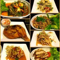 Snapdishの料理写真:Somtum and Thai Northeastern Delights