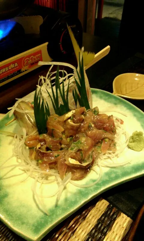 鯵のたたき！新鮮で美味。|まいみさん