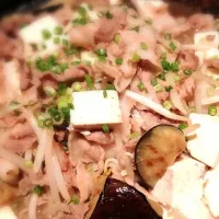 鳥肉と豆腐とナス|ことかさん