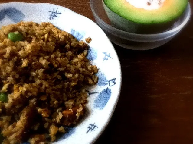 炒飯(カレー)|プチテンよすさん