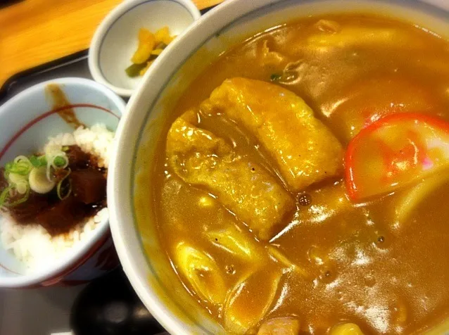 【本日のランチ】暑い時はカレーうどん！(ﾟдﾟ)ｳﾏｰ|JTKさん