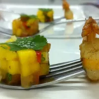 Snapdishの料理写真:Mango vinagret with Shrimp|neno sampaioさん