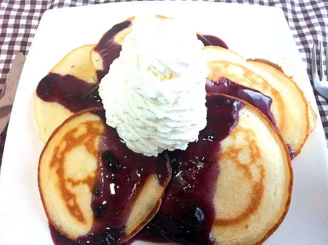 Snapdishの料理写真:pancake time!!|amiさん