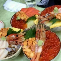 Snapdishの料理写真:海鮮丼IN小樽|ひとみさん