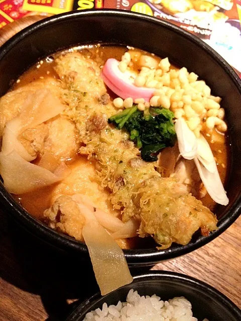 餅巾着入りカレーうどん|さやかさん