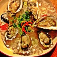 Snapdishの料理写真:fresh oysters|sasithorn sinhaseniさん