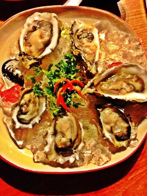 fresh oysters|sasithorn sinhaseniさん