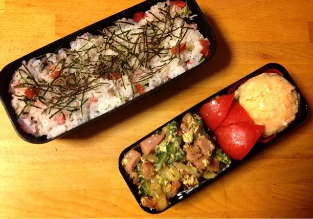 Snapdishの料理写真:ゴーヤで夏バテ解消弁当|Cabezon.Nakamuraさん