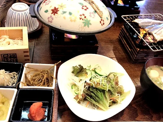 雲仙福田屋の和朝食。|松浦有里さん