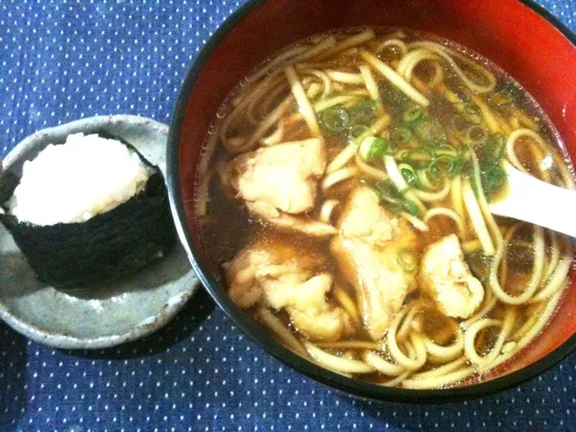 かしわ（鳥南）うどん|純さん