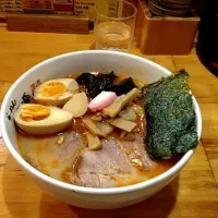 Snapdishの料理写真:辛うま塩ラーメン|nadesikoさん