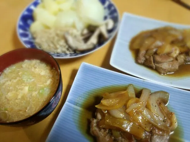 トンテキと蒸し野菜☆|シアさん