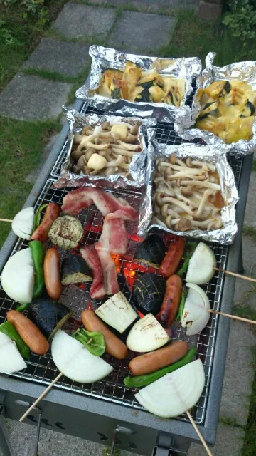 BBQ(*^^*)私の誕生日★|ゆうこさん