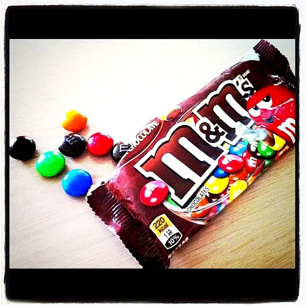 chocolate m&ms|RIEさん