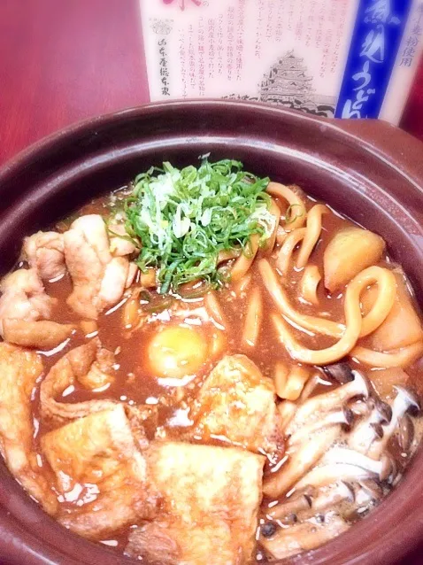 Snapdishの料理写真:山本屋の 味噌煮込みうどん|かっぴーさん