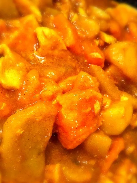 chicken curry with sweet potato|amy yuさん