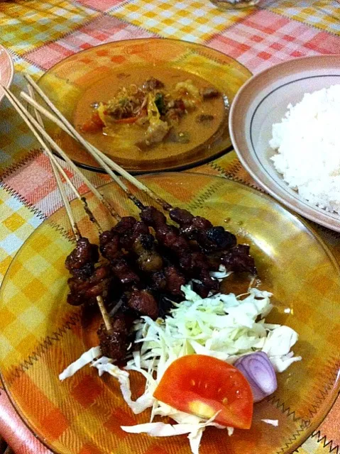 sate kambing pak djarot|iAyoeさん