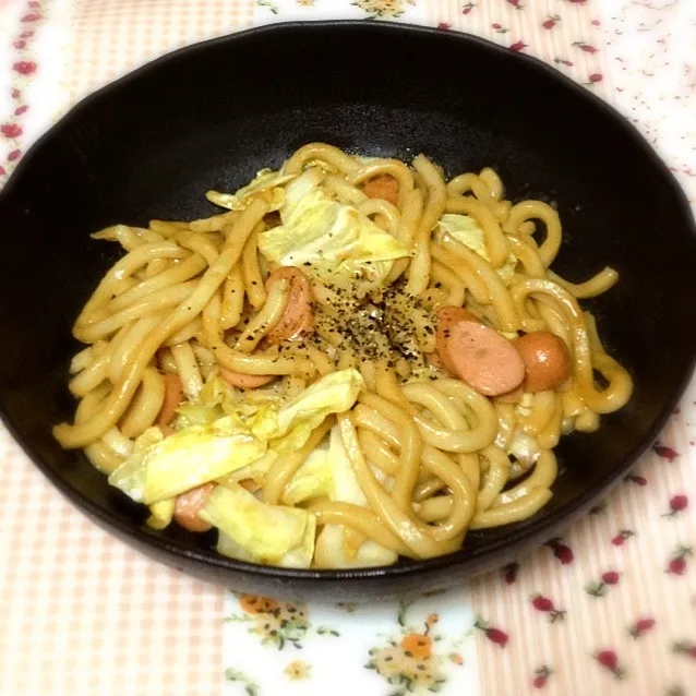 マヨポン焼きうどん|ともちん☆さん