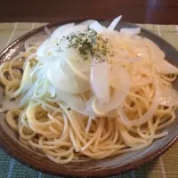 とろーり玉ねぎのパスタ|たんぺさん