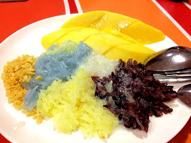 Thailand sticky rice with mango|prissyさん