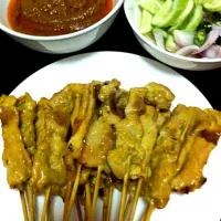 Snapdishの料理写真:Satay @ อ.ต.ก|chamaipornさん