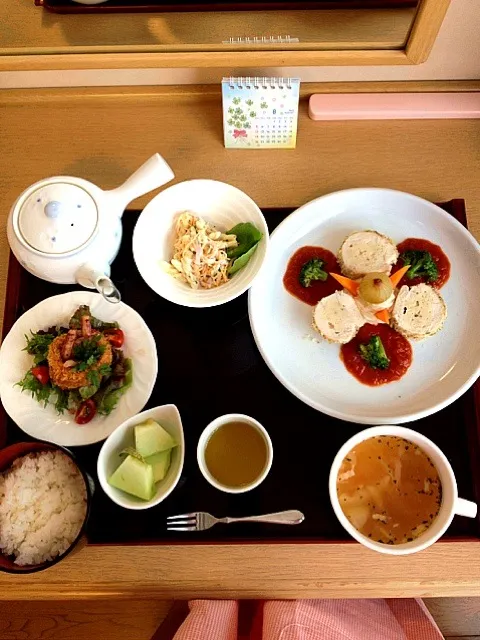 病院食 お昼ごはん|yumikoさん