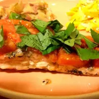 Salmon, tomatoes & Basil (in parchment)|Trina Mさん