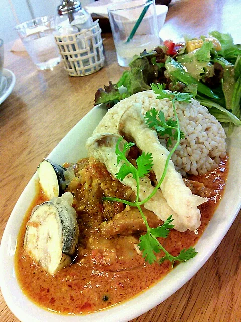 トマトとチキンの夏カレー|chieさん