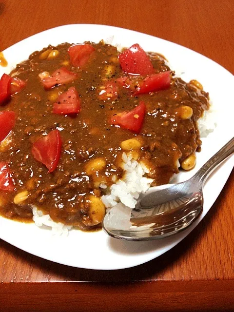 ひき肉の豆カレー|鈴木さん