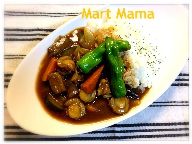 Snapdishの料理写真:夏野菜とホタテのカレー|恭子さん