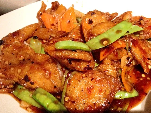 hunan style fish fillet|elwood kelly liaoさん