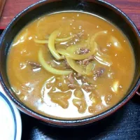 肉入りカレーうどん|大屋 隆さん