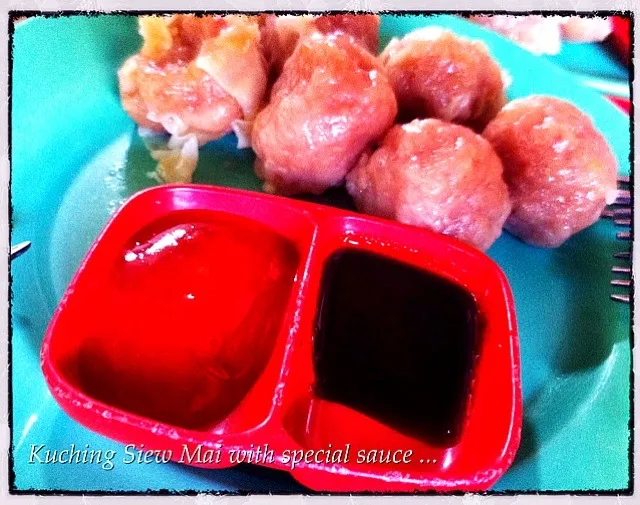 Kuching Siew Mai with special sauce|stevenさん