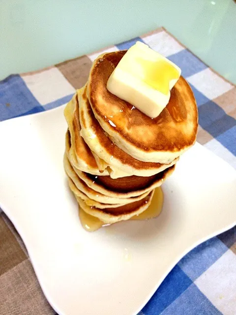 Snapdishの料理写真:ふわふわホットケーキ|ゆうきさん