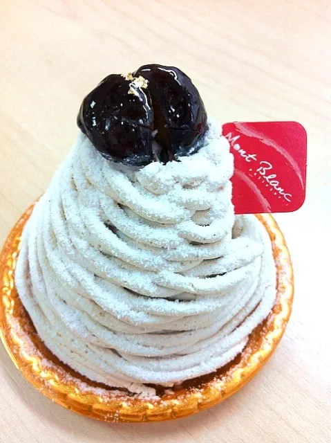 mont blanc cake from Chiangmai|didi kullawadeeさん