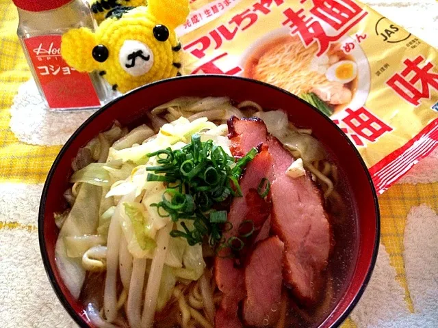 マルちゃん正麺醤油味|いちこさん