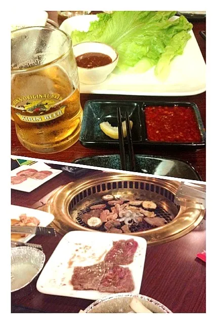 Snapdishの料理写真:tnt dinner & kirin draft|Queenさん