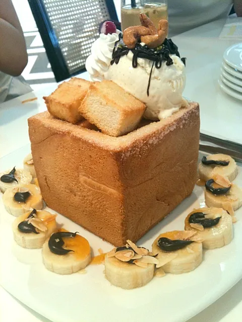 Banana Honey Toast|Tracyさん