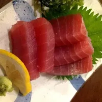 tuna sashimi|abbyさん