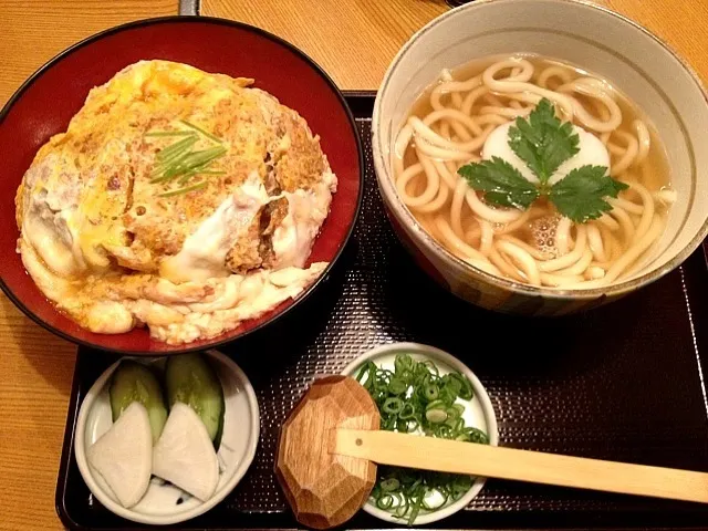 カツ丼セット@木屋うどん|annaさん