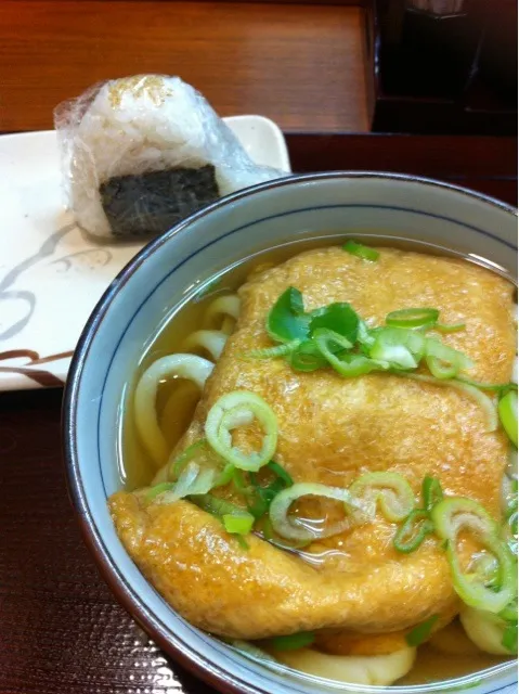 夕飯はきつねうどん|Ｋさん